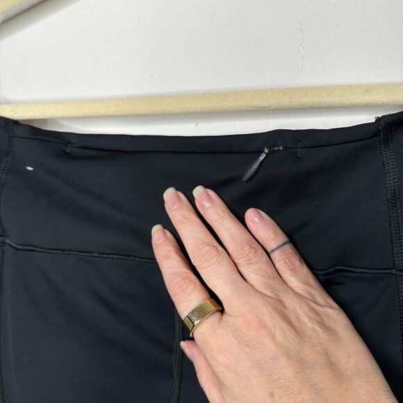 Adidas Mid-Rise Black Running Climacool Aeroready Stretch Pocket Crop Legging SM - Picture 8 of 15